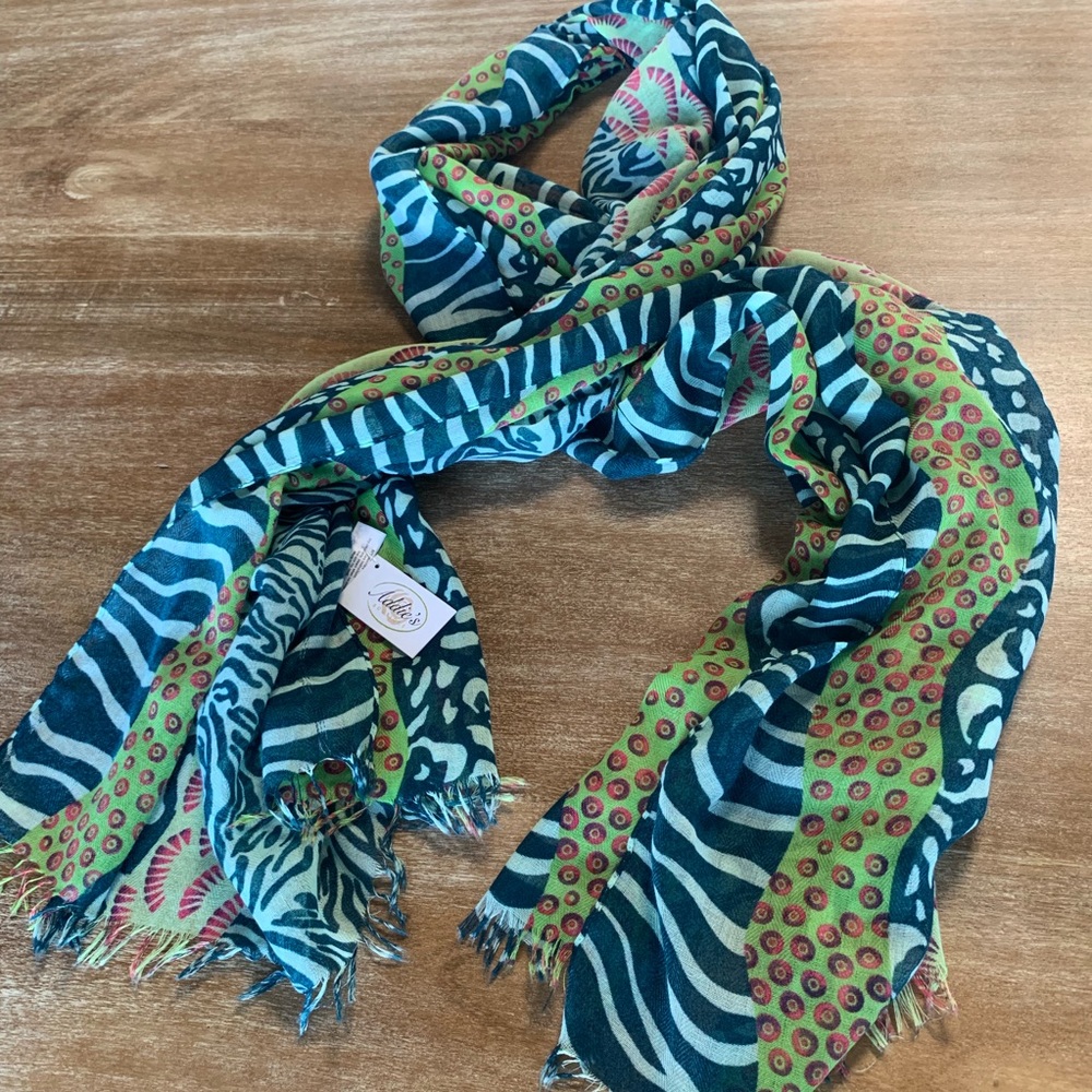 Blue pacific scarf